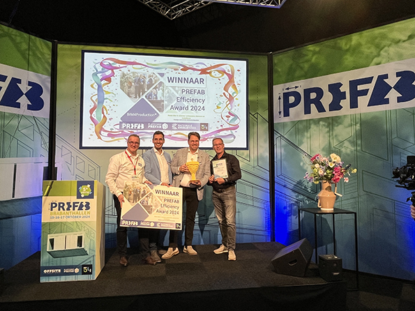 Winnen van de Prefab Efficiency Award 2024