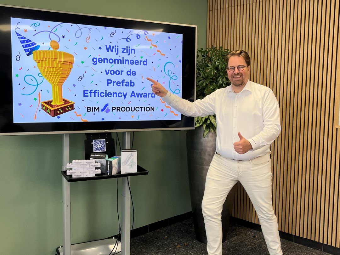 Henk Jan Nieuwenhuis trots op nominatie Prefab Efficiency Award